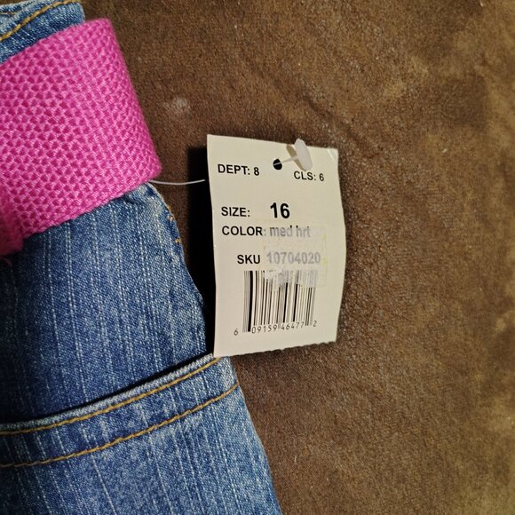 NWT New 2 pairs of girls size 16 jeans - Picture 3 of 9